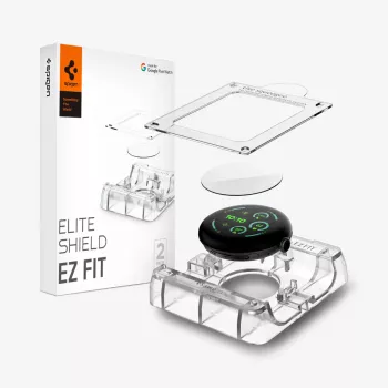 Spigen Elite Shield EZ Fit 2er-Pack Hydrogel-Folie Displayschutz für Google Pixel Watch 3/4/5 (45 mm) Klar