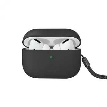 UNIQ Lino Silikonhülle für AirPods Pro 2. Generation (2022/2023) Aschgrau