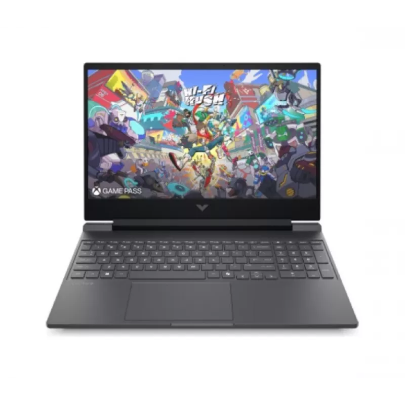 HP Victus 15-fb3093dx 15,6 Zoll FHD Gaming-Laptop - AMD Ryzen 7 7445HS, 16GB DDR5, 512GB SSD, GeForce RTX 4050 6GB, Windows 11 Home, Mica Silver