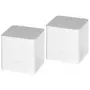 Tenda MX3 (2er-Pack) AX1500 Whole-Home-Mesh-WLAN-6-System, Dualband, 2 Gigabit-Ports pro Einheit, Weiß