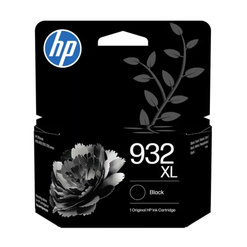 HP 932XL High Yield Schwarz Original Tintenpatrone - 22,5 ml - Bis zu 1000 Seiten