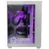 LORGAR ADVANCED A201 Gaming-PC - AMD Ryzen 5 7500F, GeForce RTX 5060 Ti 16GB, 32GB DDR5, 1TB NVMe SSD, 750W Netzteil, Weiß