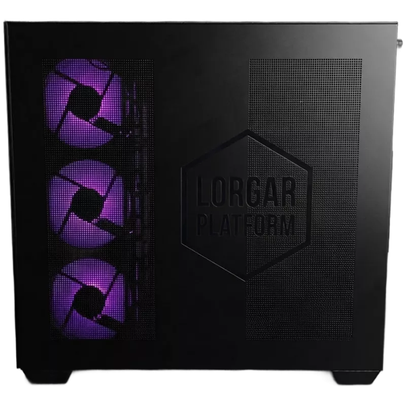 LORGAR ADVANCED A201 Gaming-PC - AMD Ryzen 5 7500F, GeForce RTX 5060 Ti 16GB, 32GB DDR5 6400MHz, 1TB NVMe SSD, 750W Netzteil, 240mm AIO, Schwarz