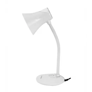 Esperanza POLARIS Tischlampe E27 12W LED Weiß ELD111W
