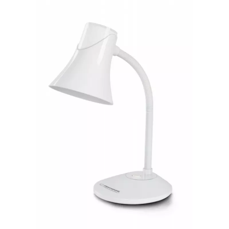 Esperanza POLARIS Tischlampe E27 12W LED Weiß ELD111W