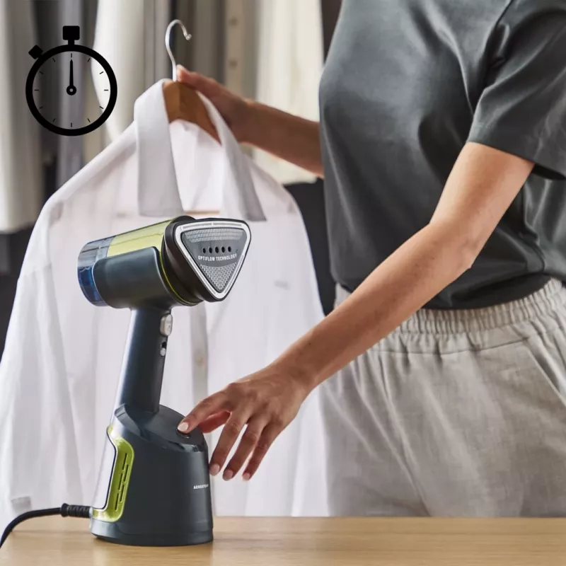 TEFAL DT9810 Handdampfglätter, 2000 W, 200 ml, Weiß/Blau