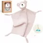 Momcozy Baumwoll-Kuschelbär Plüschtier für Babys, Pink
