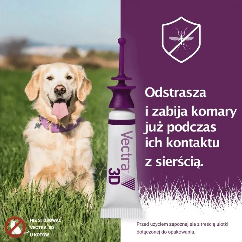 Ceva Vectra 3D Spot-On-Lösung für Hunde 10-25 kg, 3 Pipetten
