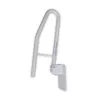 MOBILEX PLU058 Schwenkbarer Bad-Handlauf - Metall, Weiß, 600 mm Ausladung, 150 kg Belastung