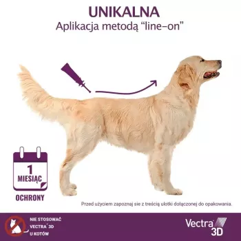 Ceva Vectra 3D Spot-On-Lösung für Hunde 25-40 kg (3 Pipetten)