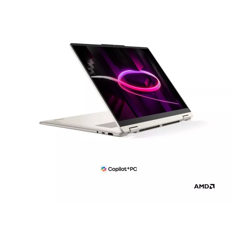 Lenovo Yoga 7 2-in-1 16AGP11 AMD 16 inch OLED Touch-Laptop - Ryzen AI 7 445, 16 GB RAM, 512 GB SSD, Windows 11 Home, Seashell