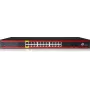 GETFORT GF-124-24PG-2S-400 24-Port Gigabit PoE+ Switch mit 2 SFP-Uplinks, 400W Budget, Rackmount