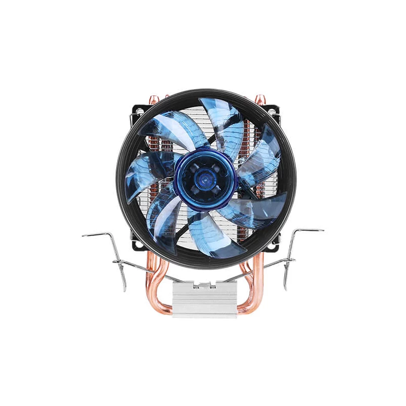 Antec A30 PRO 95W CPU-Luftkühler mit 92mm blauem LED-Lüfter, 2 Kupfer-Heatpipes, unterstützt Intel LGA 1200/115x/775 & AMD AM4/AM3+/AM2+