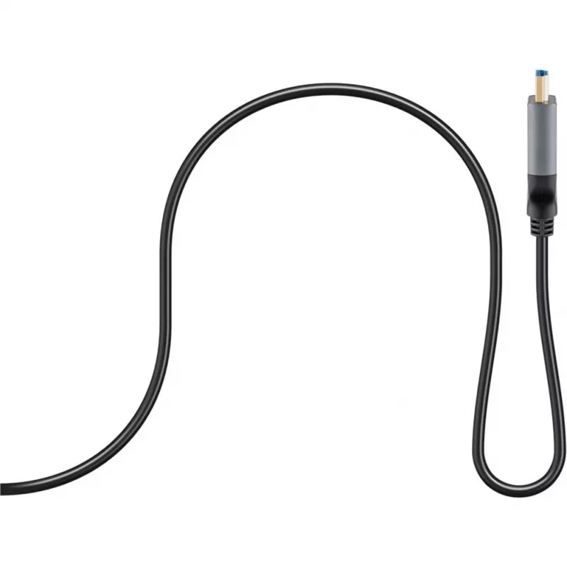 GOOBAY Optical Hybrid Ultra High-Speed HDMI-Kabel (AOC) 8K / 60Hz - 20m, 48 Gbit/s, Schwarz/Grau