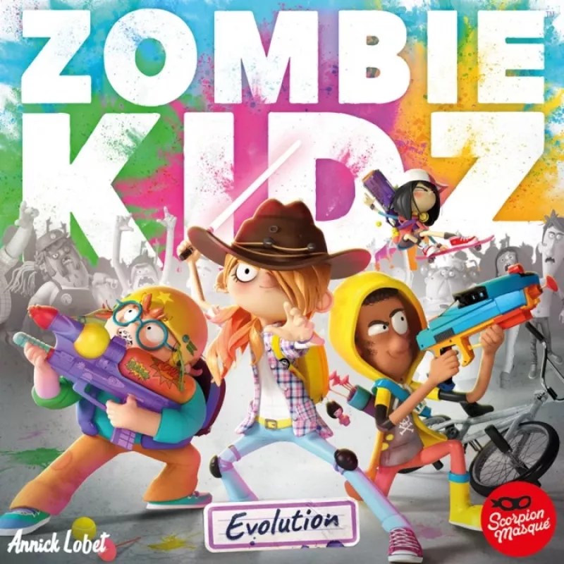 Zombie Kidz Evolution Kooperatives Legacy-Brettspiel für Kinder und Familien