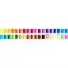 Faber-Castell Creative Studio Watercolour Paint Set, 36 Farben in festen Näpfchen mit Pinsel und Schwamm, Mischpalette im Deckel, Student Grade, transparent, nachfüllbar, tragbare Kunststoffbox