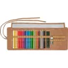 Faber-Castell Polychromos Multicolour 34-teiliges Künstler-Buntstift-Set mit PITT Artist Pens und Pinsel