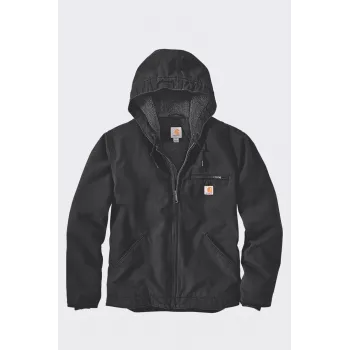 Carhartt Herren Washed Duck Sherpa-gefütterte Jacke