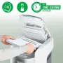 Leitz IQ Optimax AutoFeed 150 Micro-Cut Aktenvernichter P-5, 150 Blatt AutoFeed, 26L Behälter, Schwarz