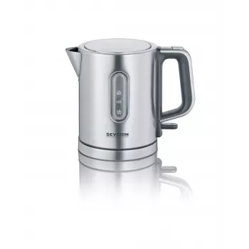 Severin WK 3401 Edelstahl-Wasserkocher 1,7 L 2200 W Silber