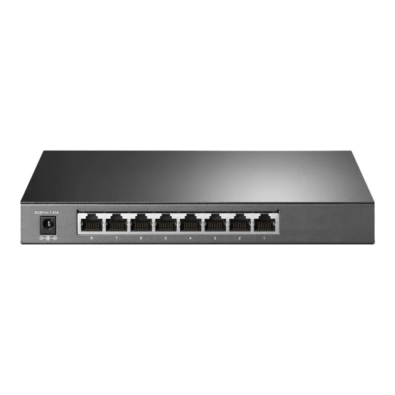 TP-Link Omada SG2008P 10-Port Gigabit Smart PoE+ Switch, 8× PoE+ 61W, 2× SFP, Cloud SDN, Lüfterlos, V3.3