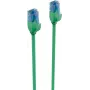 ShiverPeaks BS08-22023 Cat.6 U/UTP Slim Ethernet Patchkabel, 0,25 m, Grün