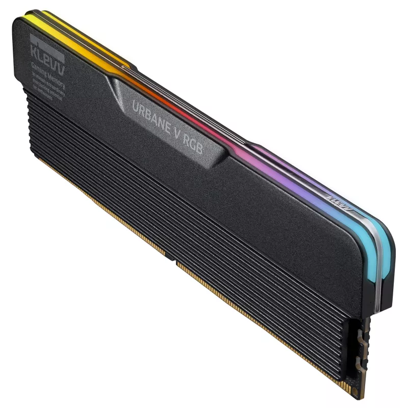 32GB KLEVV (16GBx2) Urban V RGB 6000 CL28 Schwarz