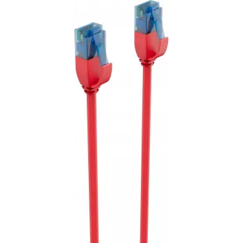 ShiverPeaks BS08-22024 CAT 6 U/UTP Slim Red Patchkabel 0,5 m