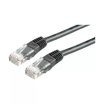 VALUE Cat.6 Class E UTP Patchkabel RJ45 Stecker auf RJ45 Stecker, Schwarz, 2 m