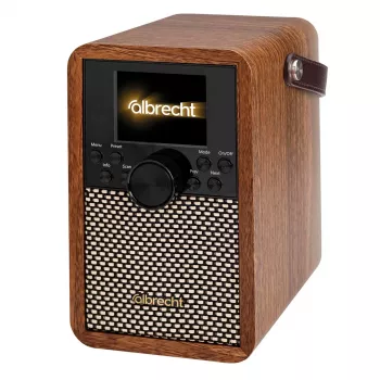 Albrecht DR 710 DAB+/UKW-Radio mit ASA und integriertem Akku