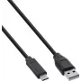 InLine® USB 2.0 Kabel, USB-C auf A Stecker, Schwarz, 2m, 80er-Pack (Bulk)
