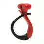 Kopp Cable Wraptor XL Wiederverwendbarer Kabelbinder, Klemmdurchmesser 57-92 mm, Schwarz, 1 Stück