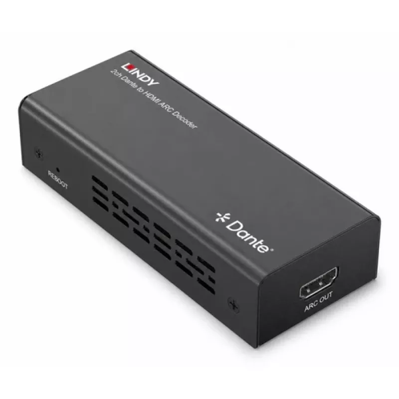 Lindy 2ch Dante auf HDMI ARC Decoder