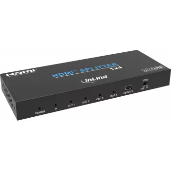 InLine® Video-Splitter, 1x4, HDMI 4K/60Hz