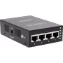 InLine 32304H 4-Port PoE+ 10Gigabit Injector Hub, Metall, lüfterlos, 120W Budget