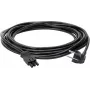 Kopp 10m Verlängerungskabel mit Schuko-Stecker und GST18i3-Kupplung, 1,5 mm², Schwarz
