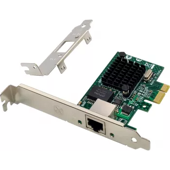 InLine® Gigabit PCIe Netzwerkkarte, RJ45, Low-Profile