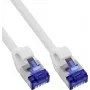 INLINE B-74903W 60er-Pack schlankes Cat.6A S/FTP LSZH Patchkabel, Weiß, 3m