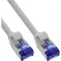 InLine® Slim Cat.6A S/FTP LSZH Patchkabel, grau, 3m, 60er-Pack