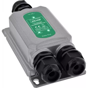 InLine® PoE+ Medienkonverter Outdoor IP67 IK10 1 Gb/s RJ45 SFP