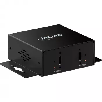 InLine® Industrial USB-C 2-Port Mini Charger, PD 200 W