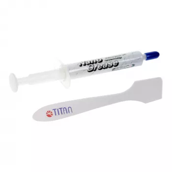 Titan Nano Grease Wärmeleitpaste 3g, 4,5 W/mK, nicht leitend, Spritzenapplikator, TTG-G30030
