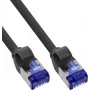 INLINE B-74902S 90er-Pack Slim Cat.6A S/FTP LSZH Patchkabel, 2m, Schwarz