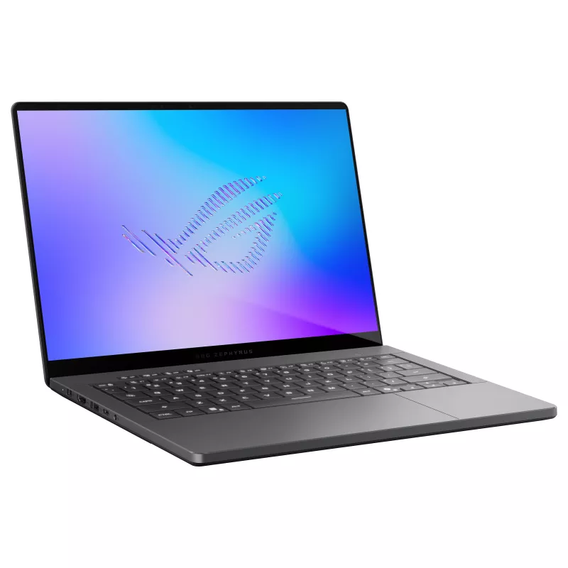 ASUS ROG Zephyrus G14 GU405AR-SY006W Gaming-Laptop, 14 Zoll 3K OLED 120Hz, Intel Core Ultra 9 386H, 32GB LPDDR5x, 1TB SSD, GeForce RTX 5070 Ti 12GB, Windows 11 Home, deutsche QWERTZ-Tastatur