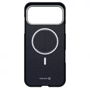 Evelatus Apple iPhone 18 Pro Max Carbon MagSafe Hülle Schwarz