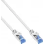 INLINE B-72603W 40er-Pack Cat.6A S/FTP LSZH Patchkabel, CCA, Weiß, 3m