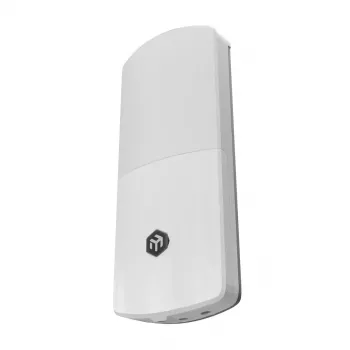 MikroTik FTC21-UPS Glasfaser-zu-Kupfer Medienkonverter mit integrierter USV, 1x Gigabit Ethernet, 1x SFP, passives PoE, Batterie-Backup, wandmontierbar