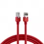 EFB Elektronik K2793.0,50 RJ45 Crossover Patchkabel Cat.5e SF/UTP, Hirose TM11, Draka UC300, 0,5 m, rot