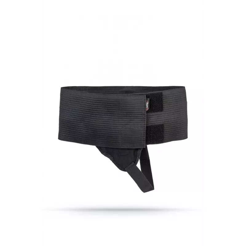 Einseitiger Leistenbruch-Gurt Axilmax O-1408/CZA/XL/L REHAFUND, Schwarz