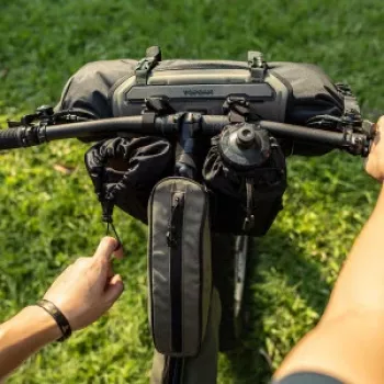 Topeak Freeloader Lenkertasche 3,1 L Schwarz mit QuickClick-Halterung